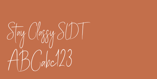 Stay Classy SLDT
