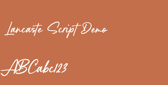 Lancaste Script Demo