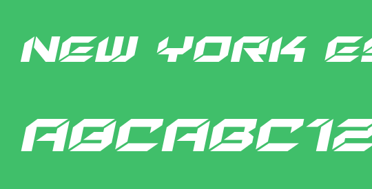New York Escape Expanded Italic