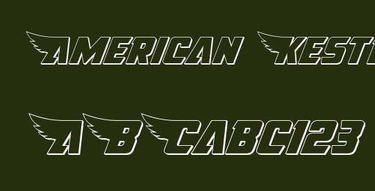 American Kestrel 3D