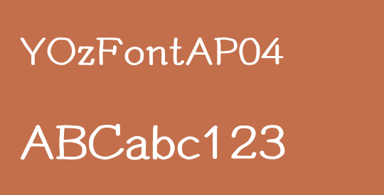 YOzFontAP04