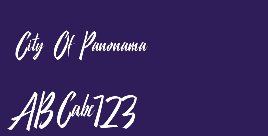 City Of Panonama