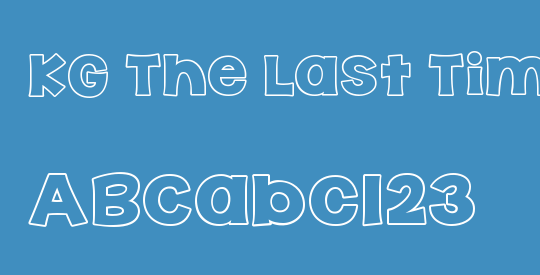 KG The Last Time Bubble