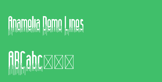 Anamelia Demo Lines