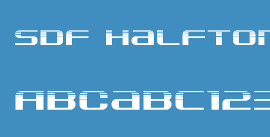 SDF Halftone