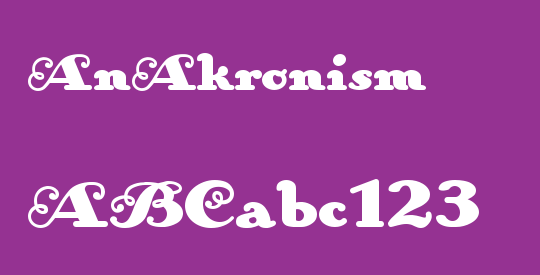 AnAkronism