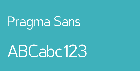Pragma Sans