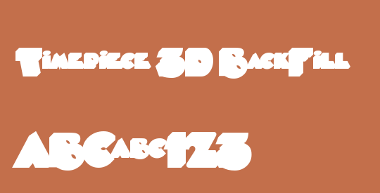 Timepiece 3D BackFill