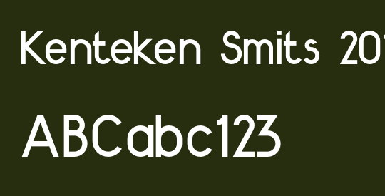 Kenteken Smits 2013