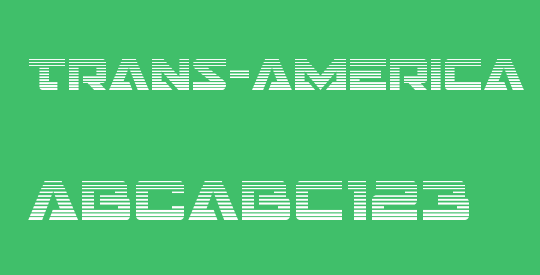 Trans-America Gradient