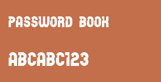 Password Book