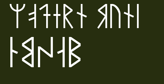 Modern Runic