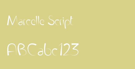 Marcelle Script