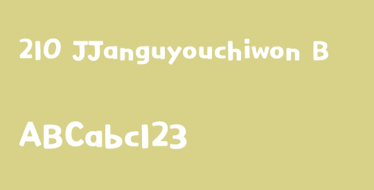 210 JJanguyouchiwon B