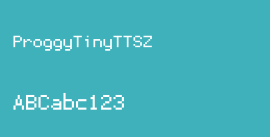 ProggyTinyTTSZ