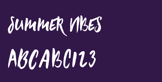 Summer Vibes