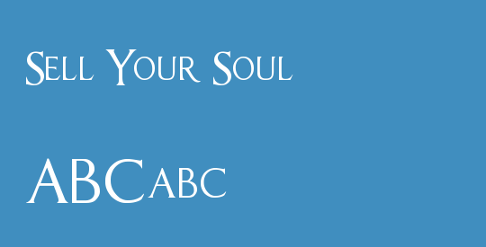 Sell Your Soul