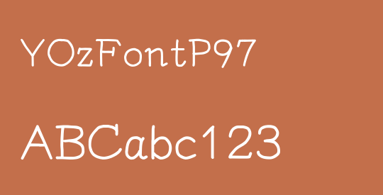 YOzFontP97