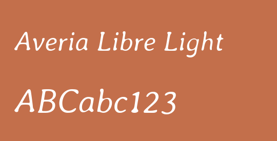 Averia Libre Light