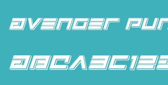 Avenger Punch Italic