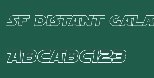 SF Distant Galaxy AltOutline