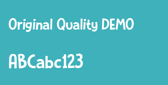 Original Quality DEMO