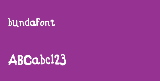 bundafont