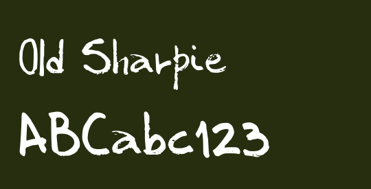 Old Sharpie