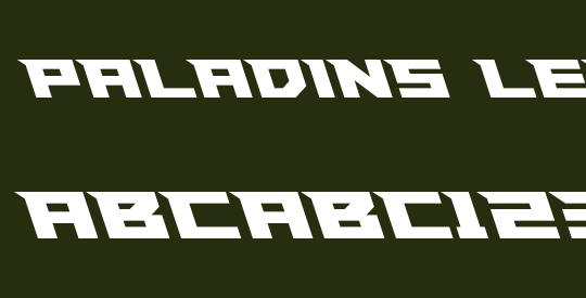 Paladins Leftalic