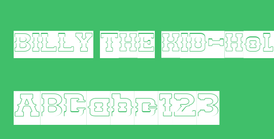 BILLY THE KID-Hollow-Inverse