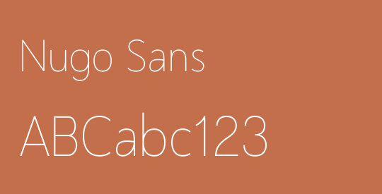 Nugo Sans