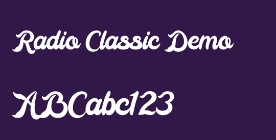 Radio Classic Demo