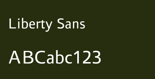 Liberty Sans