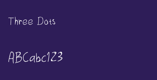 Three Dots