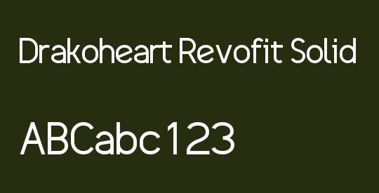 Drakoheart Revofit Solid