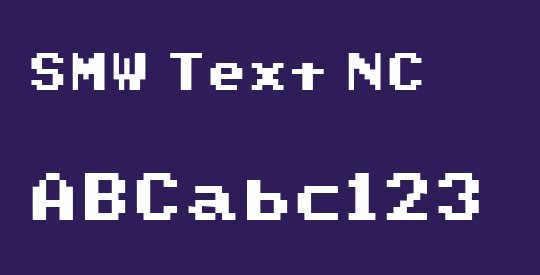 SMW Text NC