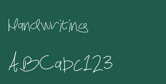 Handwriting