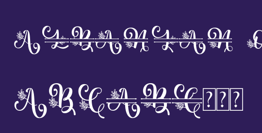 Albanian Olive Monogram 2