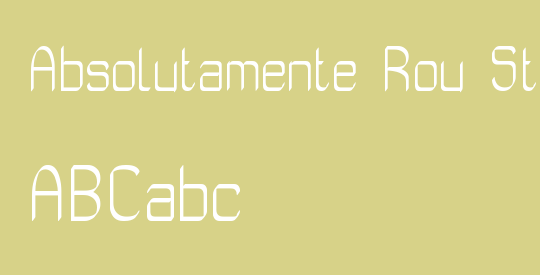 Absolutamente Rou St