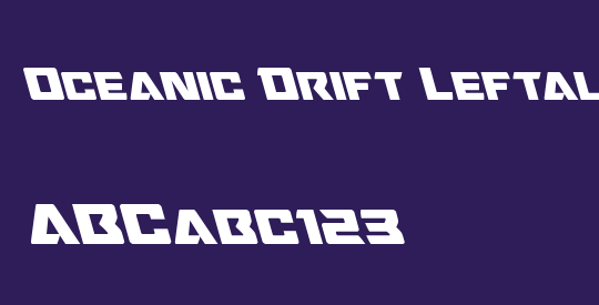 Oceanic Drift Leftalic