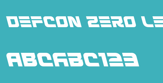 Defcon Zero Leftalic