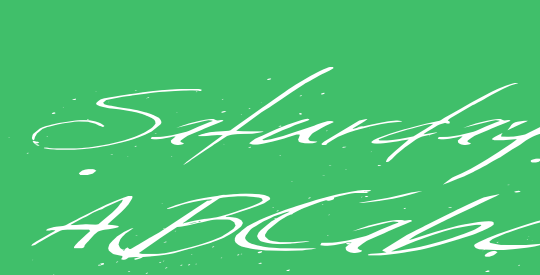 Saturday Sunday Monday