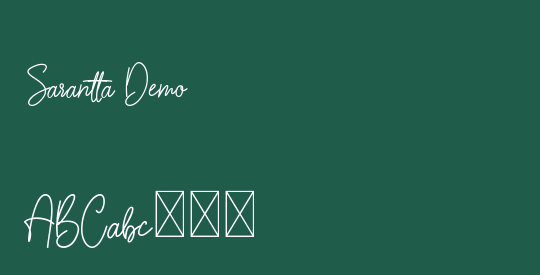Sarantta Demo