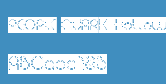 PEOPLE QUARK-Hollow-Inverse