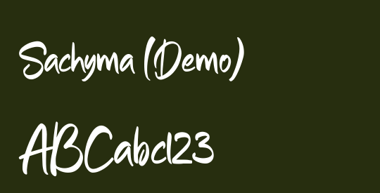 Sachyma (Demo)