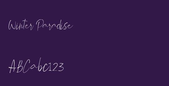 Winter Paradise