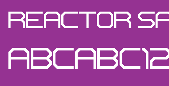 Reactor Sans