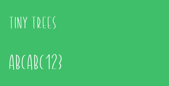 Tiny Trees