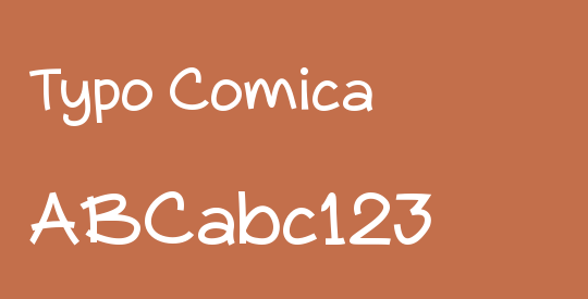 Typo Comica