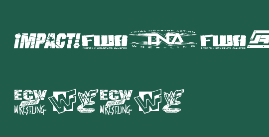 Pro Wrestling Logos